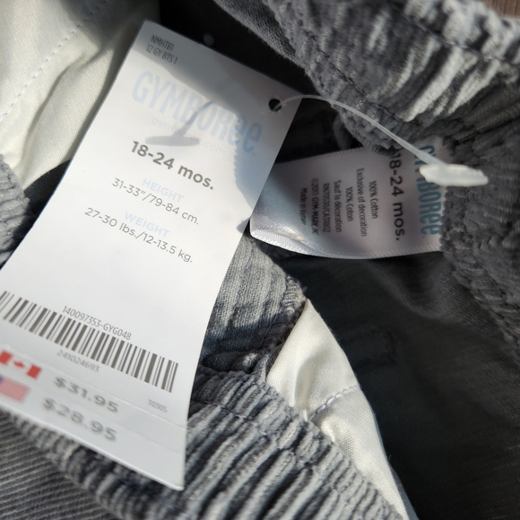 Corduroy Pants With Appliqued Planes - Picture 5 of 5